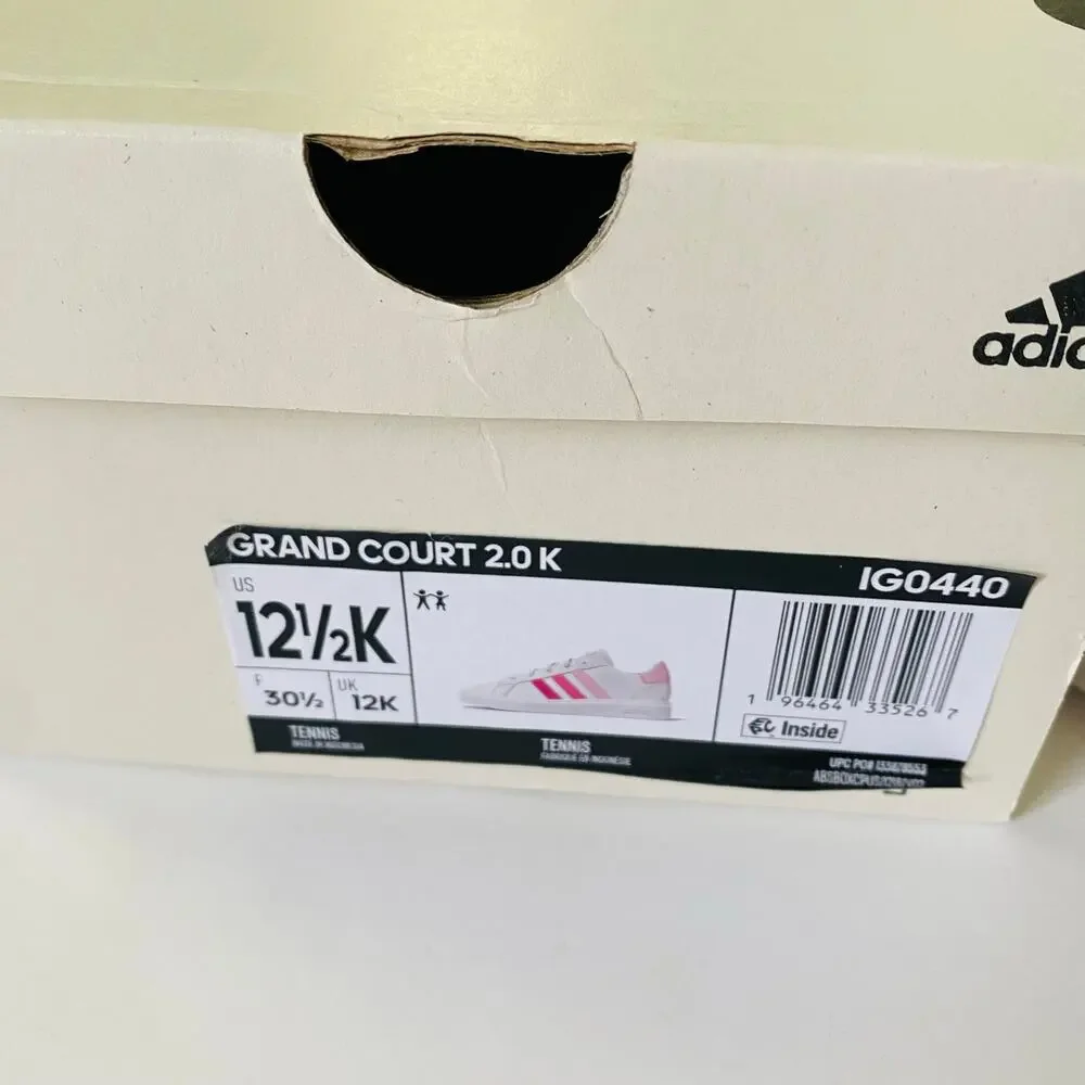 Adidas | Grand Court 2.0 Girls Sneakers 12.5 GUC